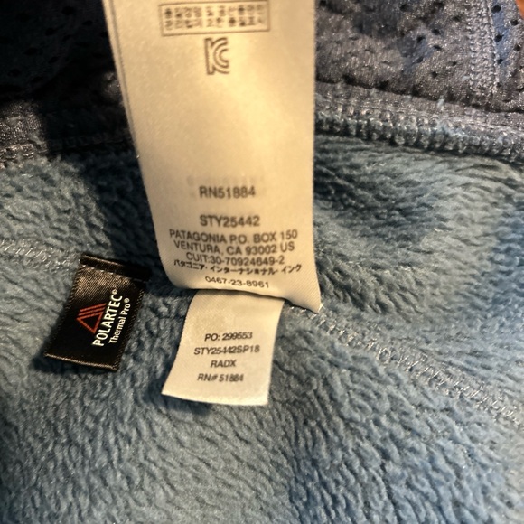 Patagonia Women's Re-Tool Snap T® Pullover Style #25442 Color Blue Size Small - Picture 8 of 8